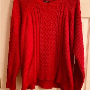 Gap XXL Red Sweater